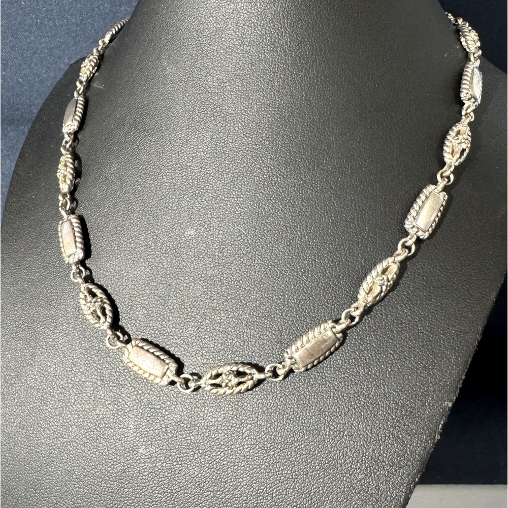 Silver Brighton necklace